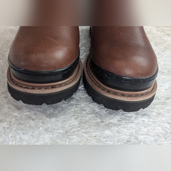 Western Chief Mans Work Shoes Boots Leather Comfort Slip-On Casual Size 9 - Picture 5 of 11